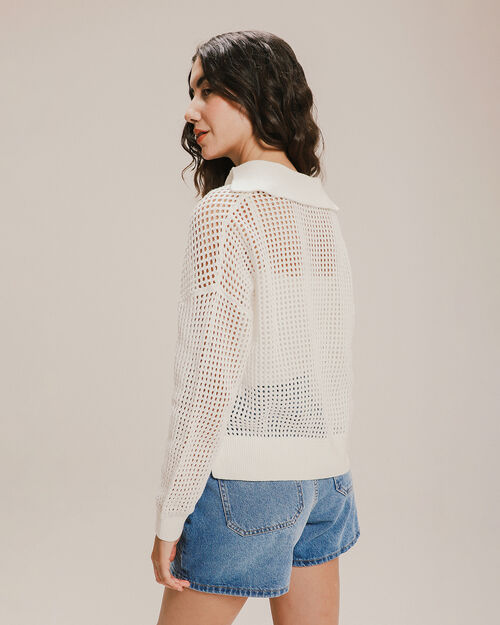 Suéter Cuello Polo